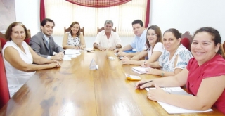 Representantes do Simted se reuniram com prefeito Robinho Samara