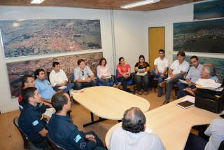 Reunião envolveu todas as empresas que utilizam Brasilândia como rota de matéria prima