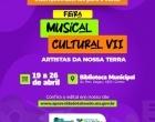 Diretoria de Cultura lança edital da 7ª edição do “Feira Musical Cultural”