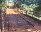 Prefeitura de Paranaíba reforma Ponte da Fazenda Irara 