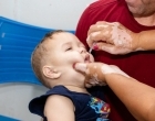 Saúde imuniza crianças no Dia D de Imunização contra a Poliomielite