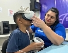 Óculos de realidade virtual nas unidades Ana Maria do Nascimento e João Chama