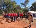 Escola Cívico-Militar de Costa Rica realiza instrução de orientação com bússola