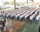 Junta Militar realiza cerimônia cívico-militar de juramento à Bandeira Nacional