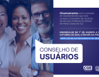 Conselho de Usuários dos Serviços Públicos: inscrições vão até outubro