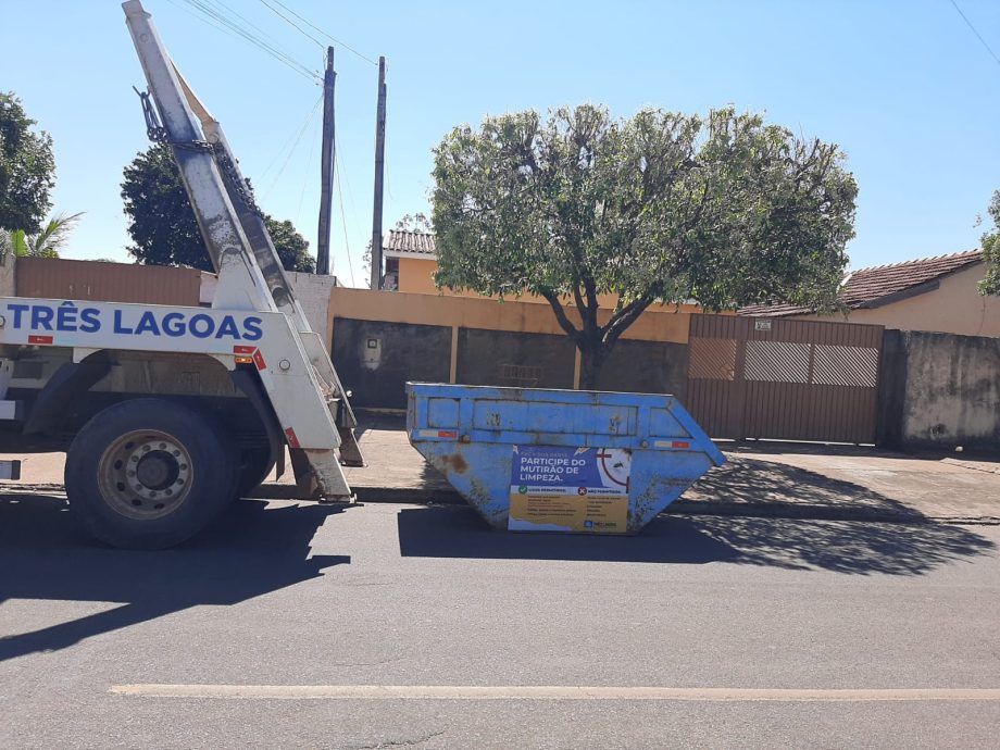 Jupiá será o bairro atendido pelo Mutirão da Limpeza nesta semana