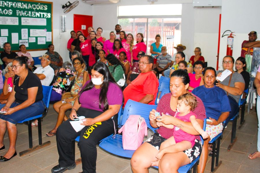 Prevenção e tratamento do câncer de mama são temas de palestra em ESF