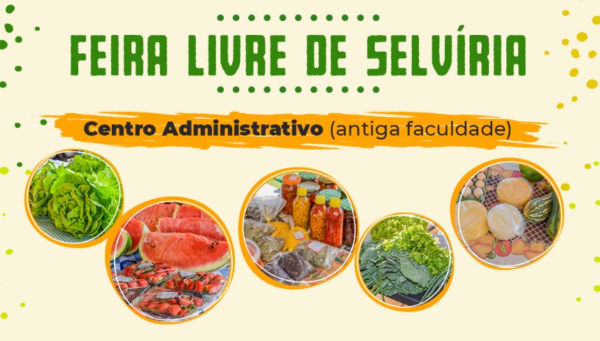 Feira Livre de Selvíria passa a ser realizada em novo local