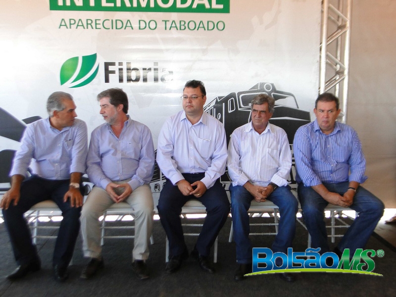 Inauguração da Pedra Fundamental de terminal intermodal